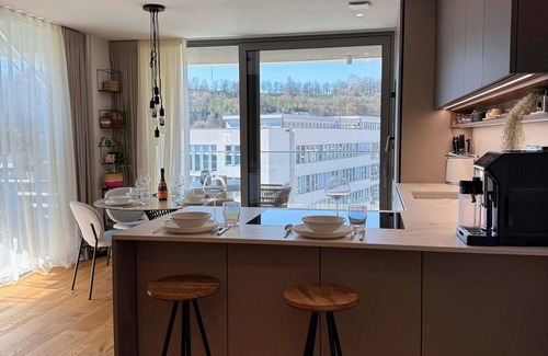 Ljubljana City Centre Apartment | Skyline Penthouse Retreat Luxury in Ljubljana