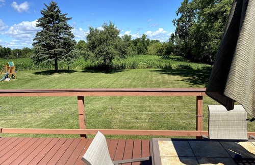 Green Bay House | Spacious "Bayview" 4-bedroom home in serene setting. Minutes to Lambeau Field.