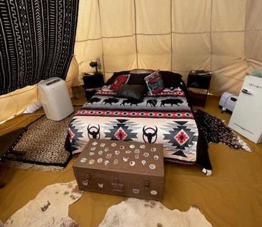Marble Falls Other | Spacious Tipi with Outdoor BBQ and Fire Pit in Texas