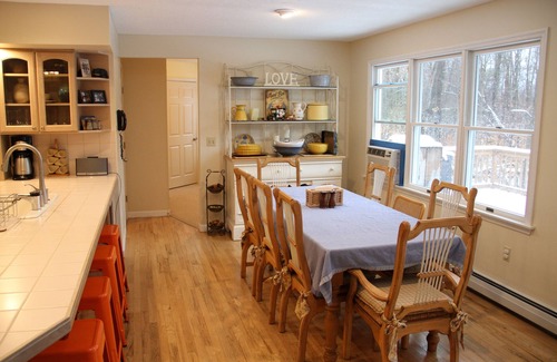 Becket House | Sprawling Berkshires Ranch Nestled In A Private Wooded Lot With Expansive Yards!