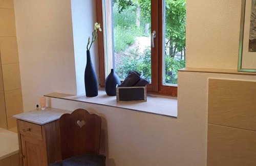 Bach a.d.Donau Apartment | Stadtnahe Ferienwohnung für Naturliebhaber mit Blick Über die Donau