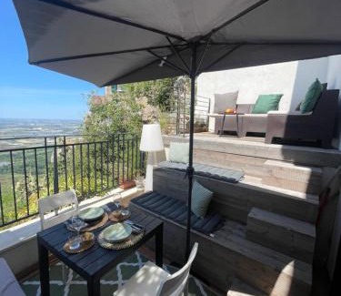 Norma Apartment | Stalla suite con living esterno vista mozzafiato