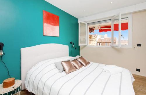 Riou - Petit Juas - Av de Grasse Apartment | Stanislas Art - Cannes Centre - Terrasse - Clim