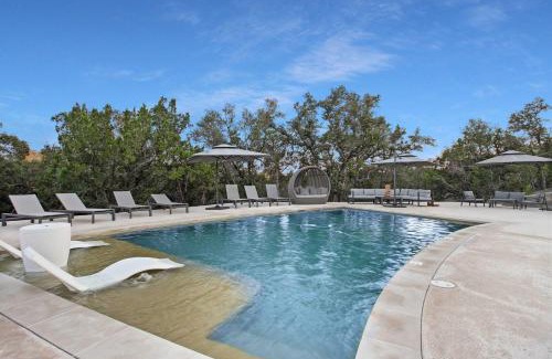 Canyon Lake House | Starlight Horizon 2 Cabins JK - Pet-Friendly Texas Hill Country Cabins Near Canyon Lake - Pool, Stargazing, Sleeps 16