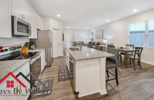 Concord House | StaysByWalker 2BR TownHome | King Beds/Fenced Yard