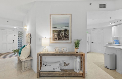 New Smyrna Beach Condo | 🏖️Steps to Beach | Pet Friendly | Stunning Interior | Oceanwalk 9-302🏖️