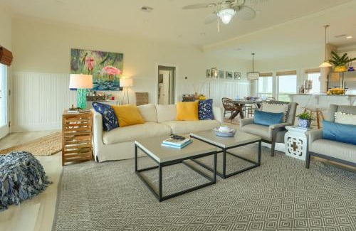 Port Bolivar House | Steps to Bolivar Beach Home with Deck and Grill