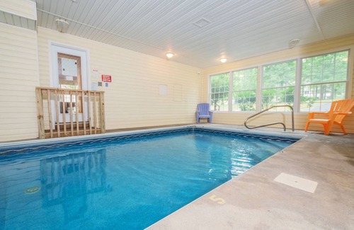 Waterfront Greens House | Stilwater Serenity: Private Indoor Pool, Dock Slip, Hot Tub, and More!
