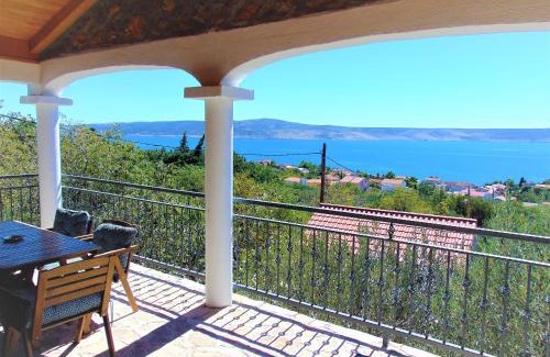 Starigrad Villa | STONE VILLA-MILAN Pool Sea View Lounge Room