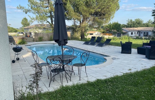 Baron Apartment | Studio 2/4 Pers-piscine-25mn Rocade Bordeaux, Piscine, Entre Bdx et St Emilion