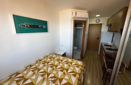 Amaralina Apartment | Studio Aconchegante com vista mar no Smart Pituba