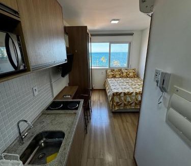 Amaralina Apartment | Studio Aconchegante com vista mar no Smart Pituba