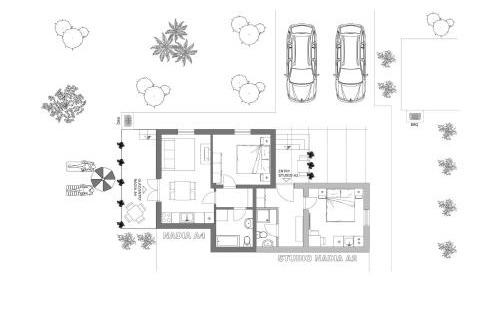 Porec Apartment | Studio and Apartment Nadia with garden