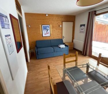 Orelle Apartment | Studio avec coin montagne 4 personnes Orelle 3 Vallées - Spa & Piscine - Apt 004