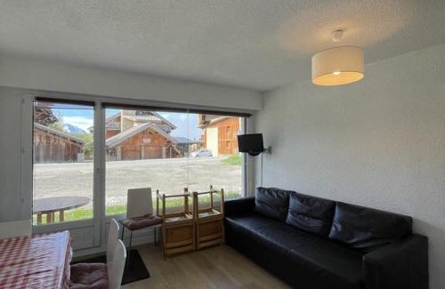 Jeux Apartment | Studio confortable au centre de l'Alpe d'Huez, près des pistes et commerces - 4 pers, terrasse sud - FR-1-405-123