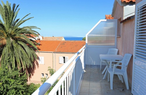 Zuljana Apartment | Studio flat with balcony and sea view Žuljana, Pelješac (AS-4576-c)