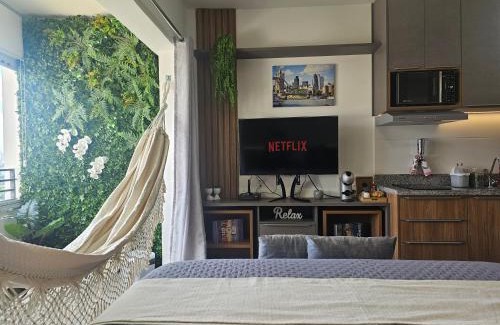 Butanta Apartment | Studio prox Metro Butanta lazer completo e estacionamento