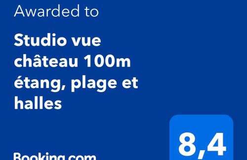 Meze Apartment | Studio vue château 100m étang, plage et halles