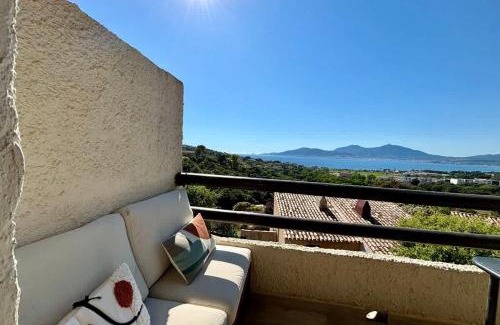 Grosseto-Prugna Apartment | Studio Vue Mer à Porticcio Piscine et Parking