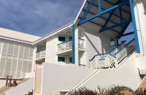 Saint-Francois Apartment | Studio vue mer dans une résidence créole avec piscine et lagon