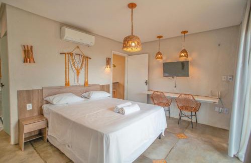 Ponta do Anel Apartment | Studio Zen - Hidromassagem -Vista Mar-Area Gourmet