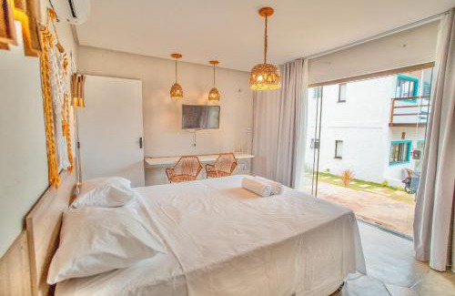 Ponta do Anel Apartment | Studio Zen - Hidromassagem -Vista Mar-Area Gourmet
