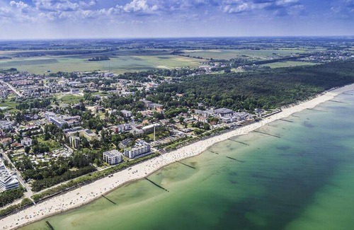 Uniescie Apartment | Studios only 100 m from the sea, Mielno