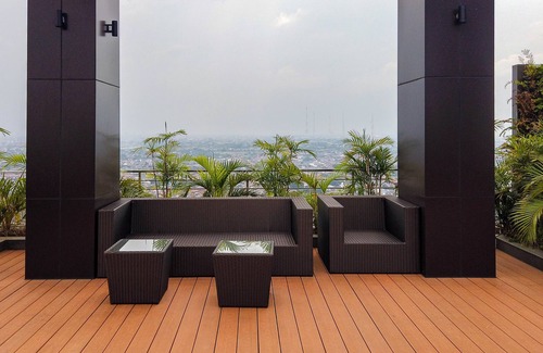 Jakarta Apartment | Stunning 2BR Loft Apartment at Maqna Residence