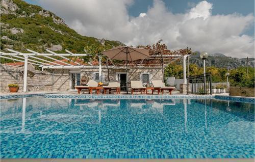 Podi House | Stunning Home In Herceg Novi With Wifi