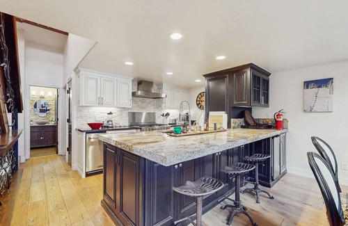 Incline Village House | Stunning mountain retreat with pool, balcony views, & fireplace - near skiing