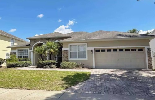 Highlands Reserve House | Stunning Pool 5BR&4BT w/Golf Course 15’to Disney W