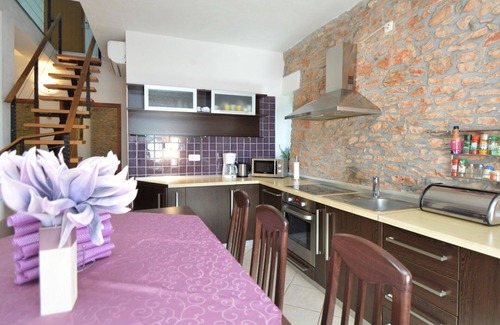 Promina House | Stunning private villa for 8 guests with A/C, WIFI, private pool, TV, terrace and panoramic view