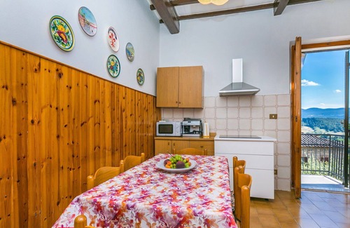 Chiusi House | Stunning private villa for 7 people with A/C, WIFI, terrace, pets allowed and panoramic view