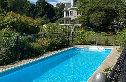 Byfield House | Stunning Victorian Estate with Lap Pool, Gardens and Huge Porch