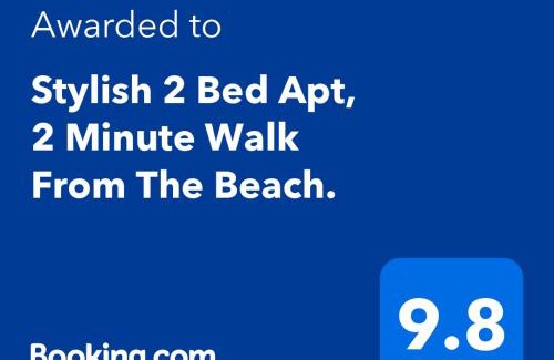 Sheringham Apartment | Stylish 2 Bed Apt, 2 Minute Walk From The Beach.