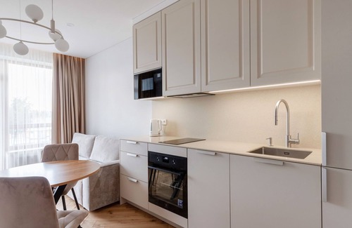 Vilnius city municipality Apartment | Stylish Simplicity-1BDR Stay in Vilnius