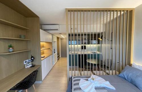 Setor Bueno Apartment | Suíte Luxuosa com cozinha Blend Smart 1356