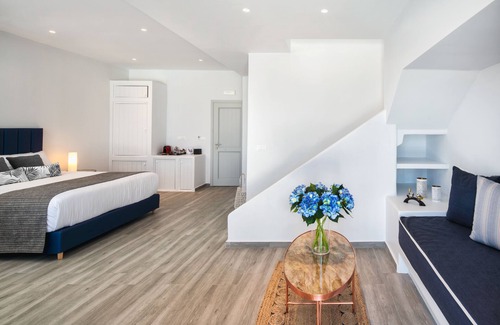 Vourvoulos House | Suite Sea View with Loft & Private Pool - Siete Mares Luxury Suites