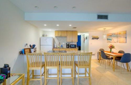 Sunset Beach Apartment | Sunny Seaside Condo with Pool and Walk to Beach!