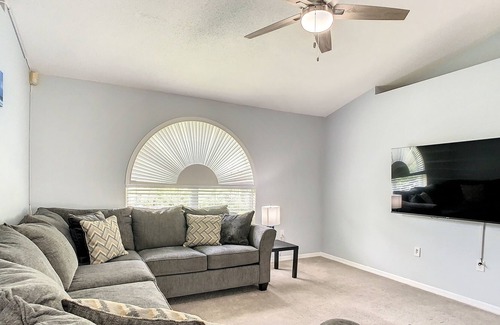 Sunridge Woods Villa | Sunridge Siesta | Beautiful pond facing pool home