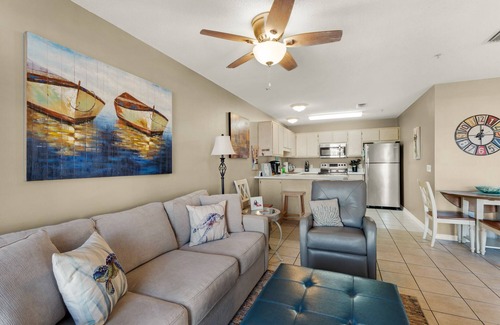 Navarre Beach Condo | Sunset Harbor Villas 312 /Steps to the Beach