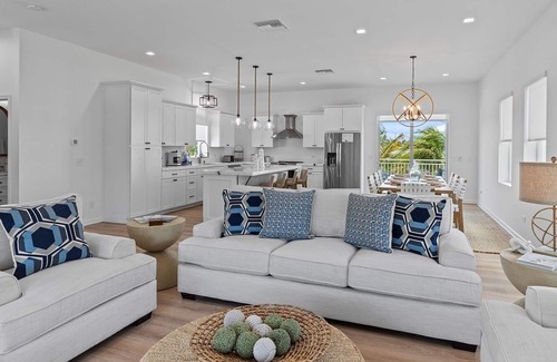 Coury House | Sunshine Getaway in KCB Luxury Pool Home