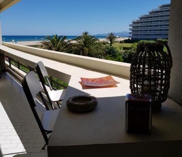 La Cote Radieuse Apartment | Superbe appartement à Canet en Roussilon avec vue sur mer et montagne