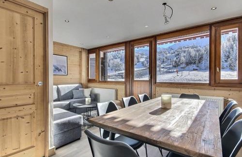 Plagne Centre Apartment | Superbe appt rénové 3 pièces au pied des pistes, balcon sud, 8 pers, près commerces - FR-1-455-36