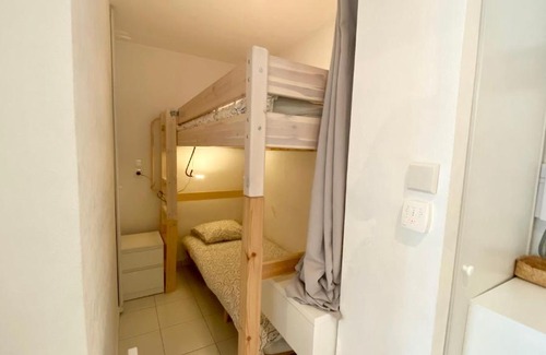 Fort-Mahon-Plage Apartment | Superbe apt cosy, 50m de la plage, 4 pers, vue côté mer
