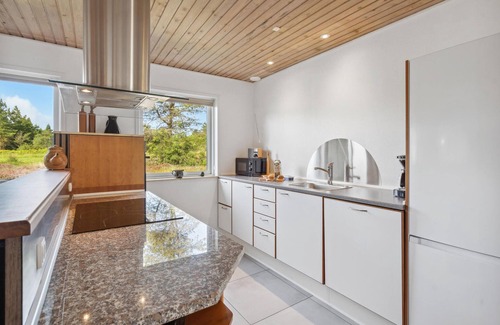 Kongsmark House | Surrounded by the idyllic heathland of Kongmark, this attractive holiday home welcomes you.