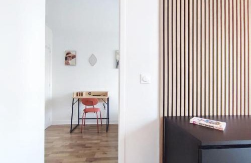 Cherbourg-en-Cotentin Apartment | T2 cosy avec parking gratuit & transports au pied