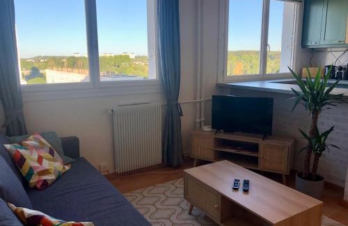 Tours Apartment | T2 lumineux vue sur Cher, 8mn Gare & centre