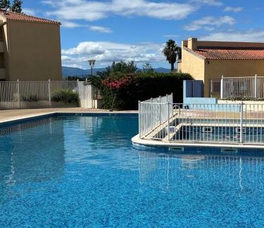 Les Hauts de Canet Apartment | T2 RDC à Canet en Roussillon Europa 4 pers ,piscine,clim, tennis, parking