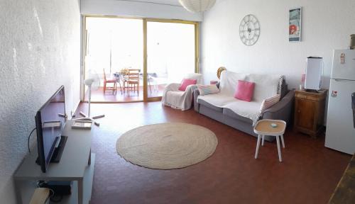 Mediterranee Apartment | T2 Vue Mer Terrasse sud Plage 50m Canet-Plage